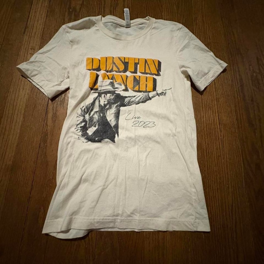 Dustin Lynch Live 2023 Tour T-Shirt Country Music Concert Tee Bella + Canvas